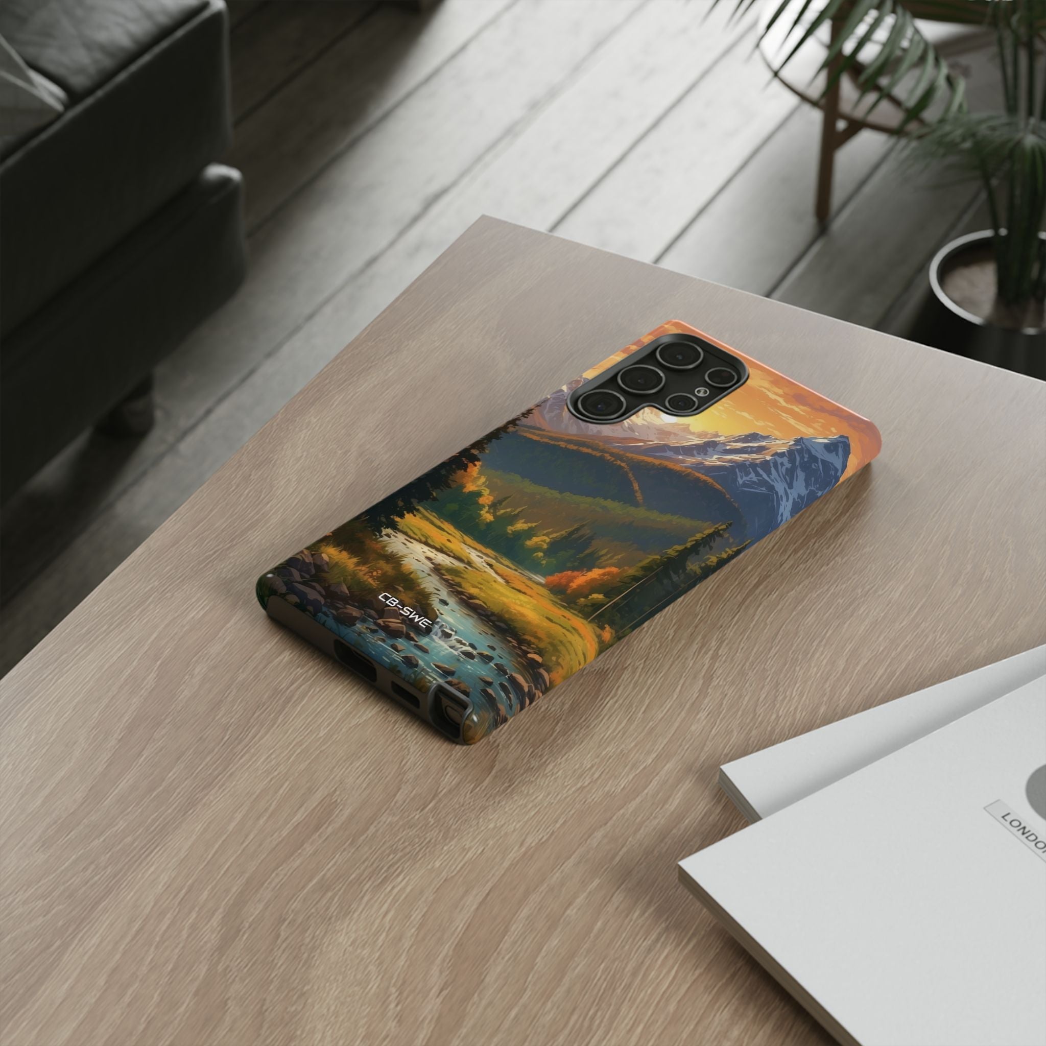 Mountain Reflections Glimmer - Samsung Case