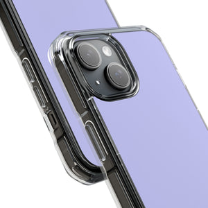 Lavendelblau | Handyhülle für iPhone (Clear Impact Case – magnetisch)