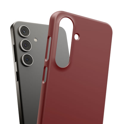 Maroon Samsung S24 - Slim Phone Case