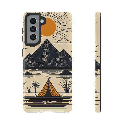 Golden Tent Awaits - Samsung Case