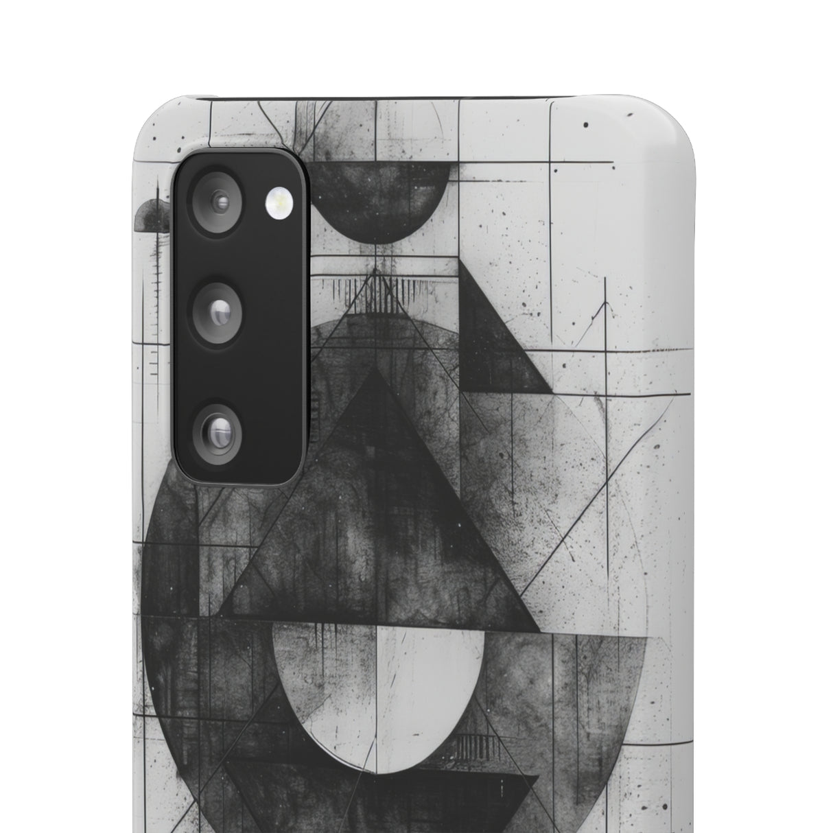 Monochrome Geometry | Slim Phone Case for Samsung