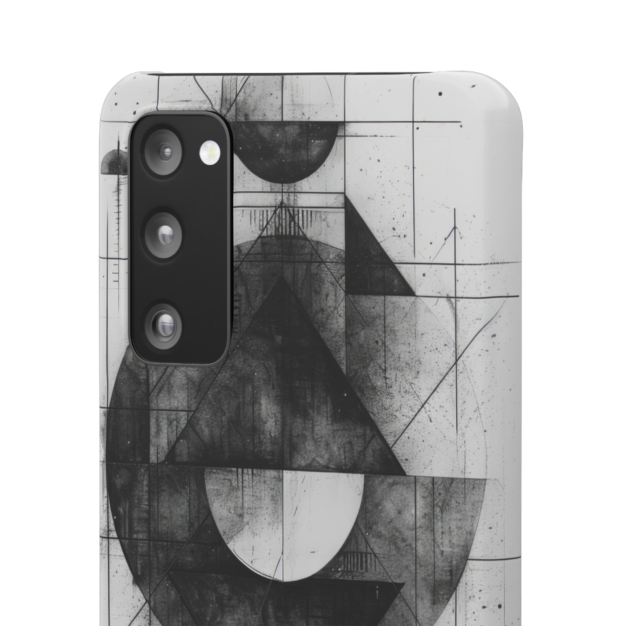 Monochrome Geometry | Slim Phone Case for Samsung