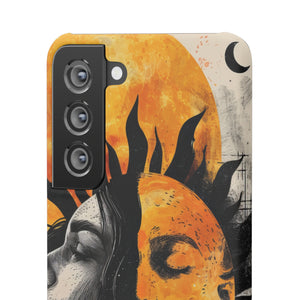 Sunlit Duality | Slim Phone Case for Samsung