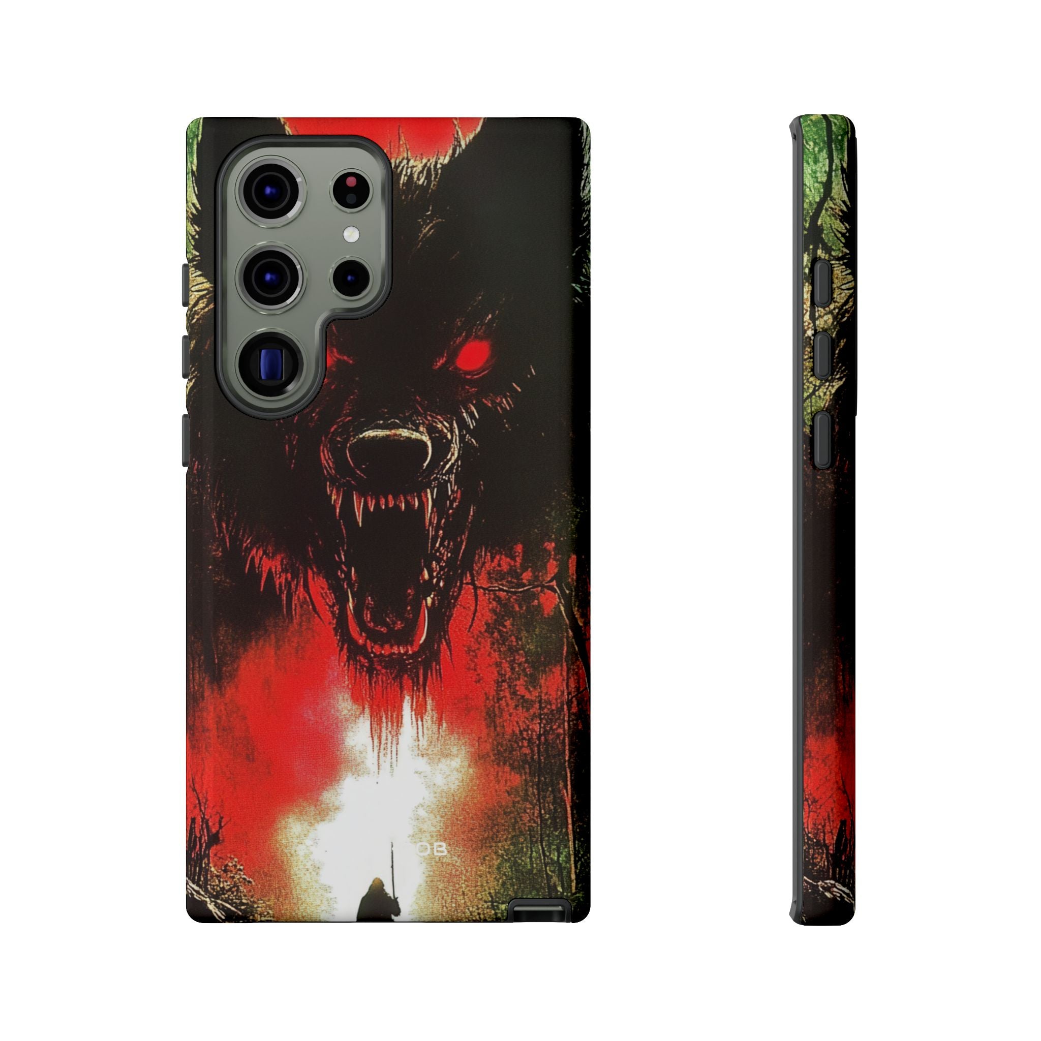 Crimson Wolf Samsung S23 Ultra Case - Tough