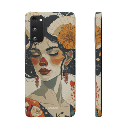 Mystical Bloom | Slim Phone Case for Samsung