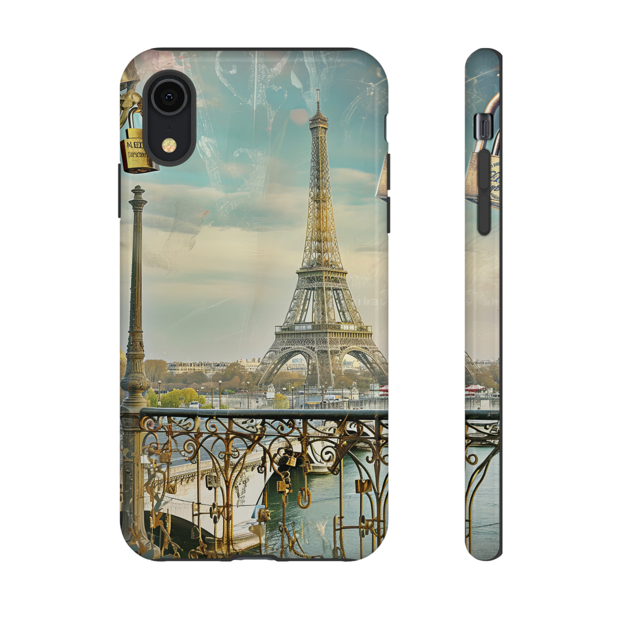 Parisian Love Landmarks - Protective Phone Case