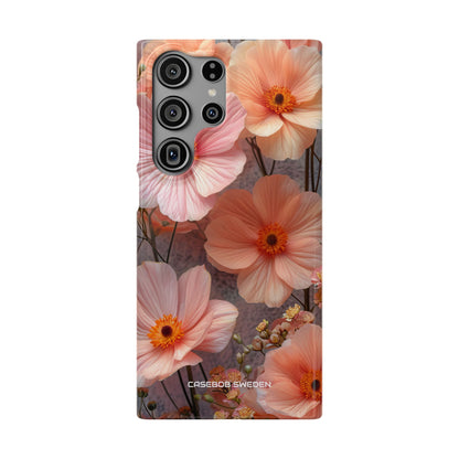 Serene Botanical Blooms - Slim Samsung S23 Phone Case