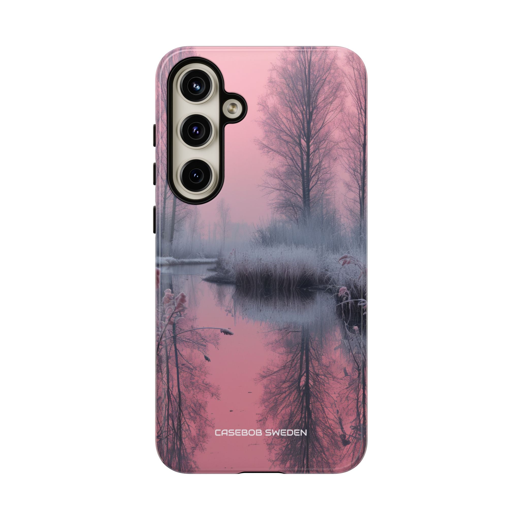 Pink Serenity Case - Tough Samsung S24 Phone Case