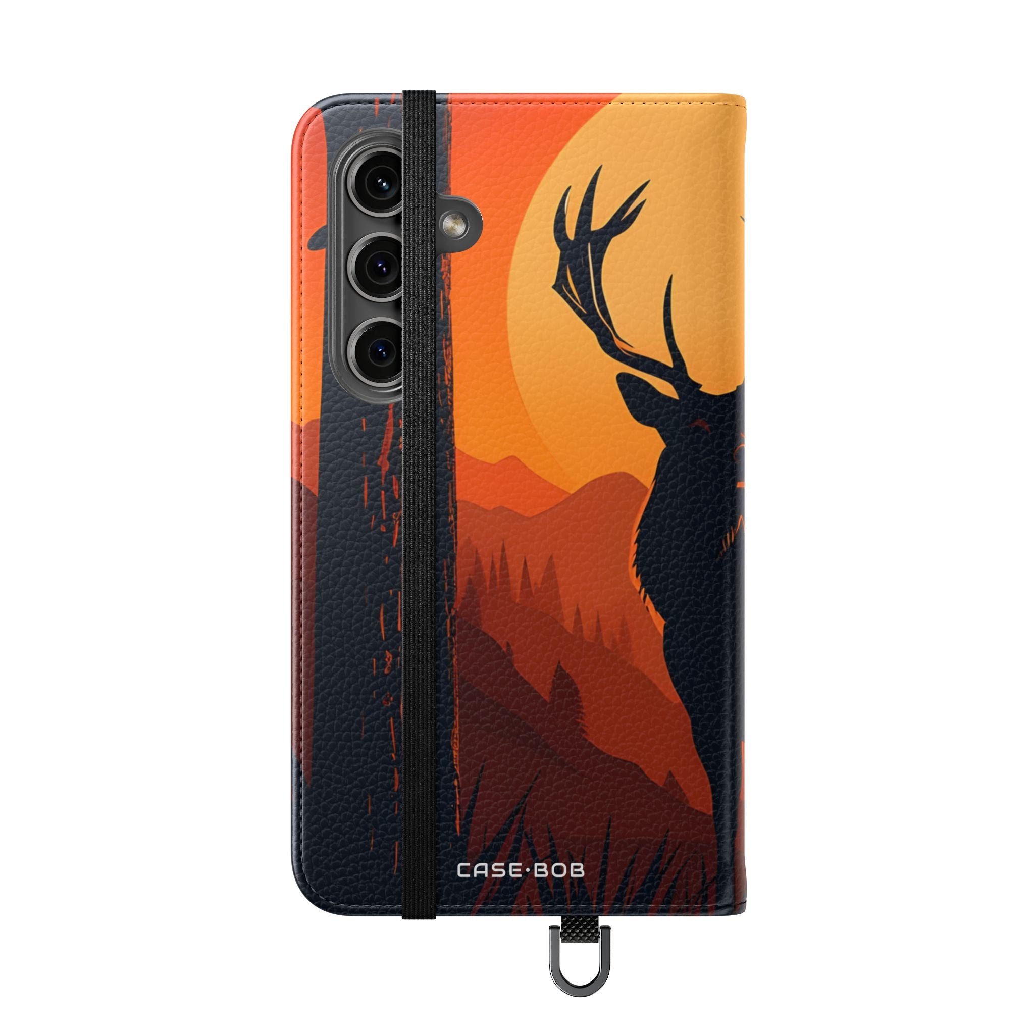 Stag Sunset - Samsung S24 Case - Lompakko