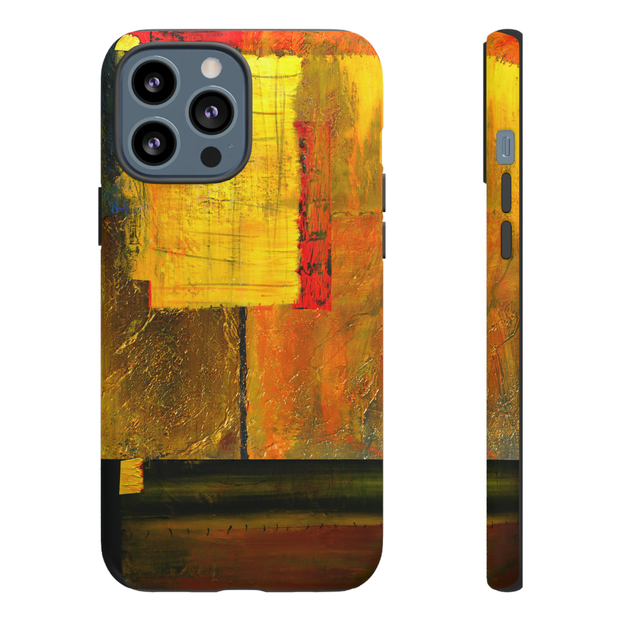 Yellow Painting - Protective Phone Case