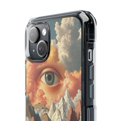 Eye Reflects Mountains iPhone Case - Impact