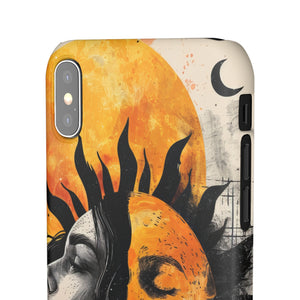 Sunlit Duality | Slim Phone Case for iPhone