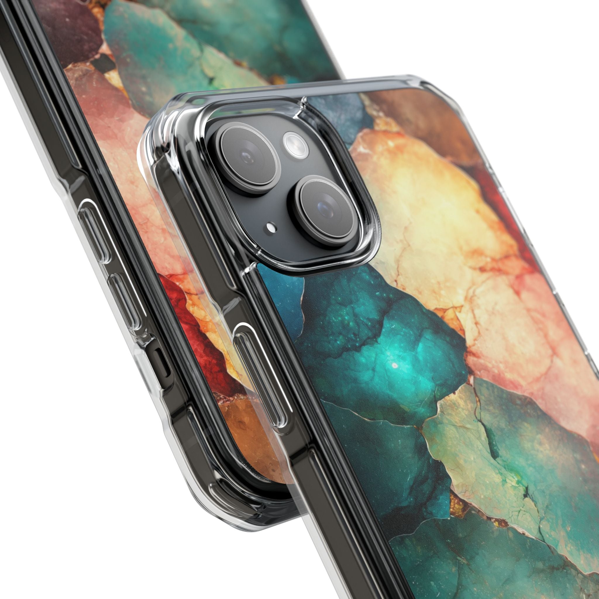 Glowing Stones Emerge iPhone Case - Impact