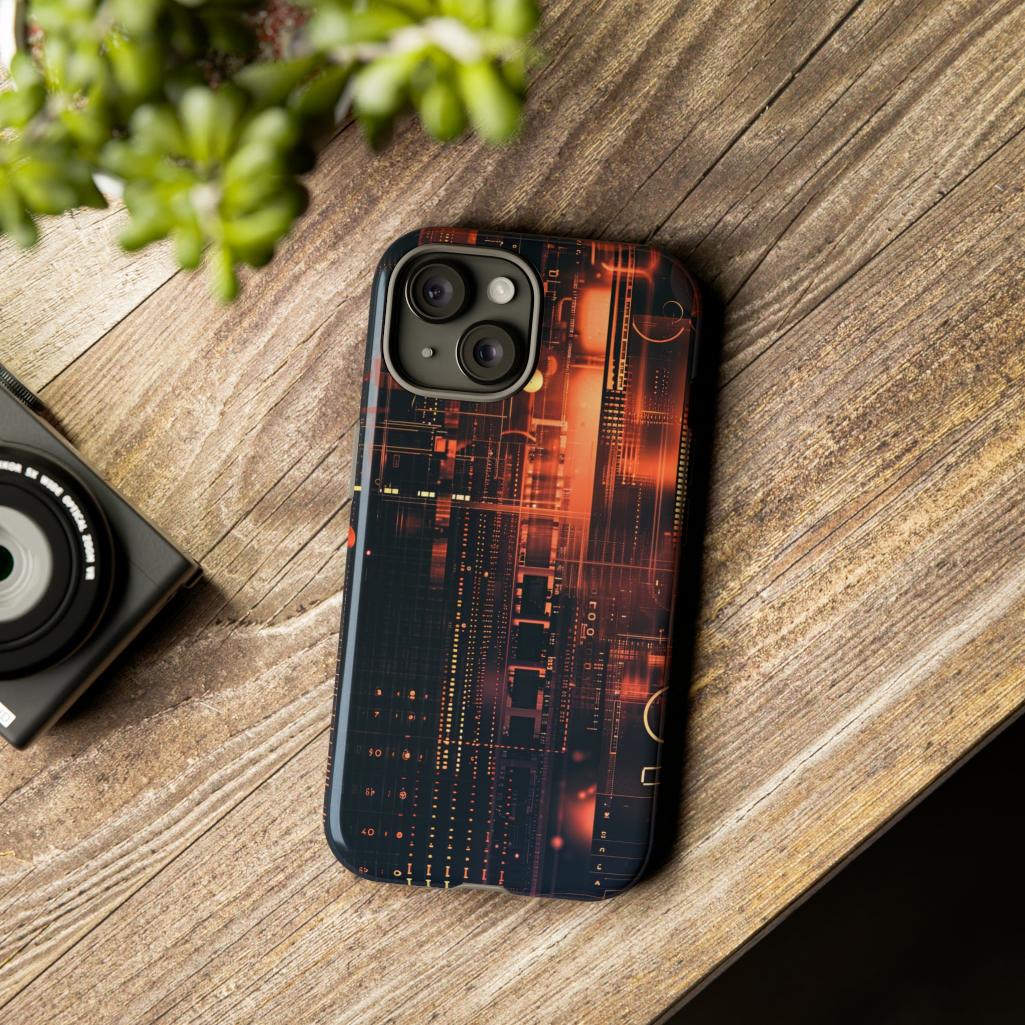 FuturTech Glare: Innovation Gradient - Protective Phone Case