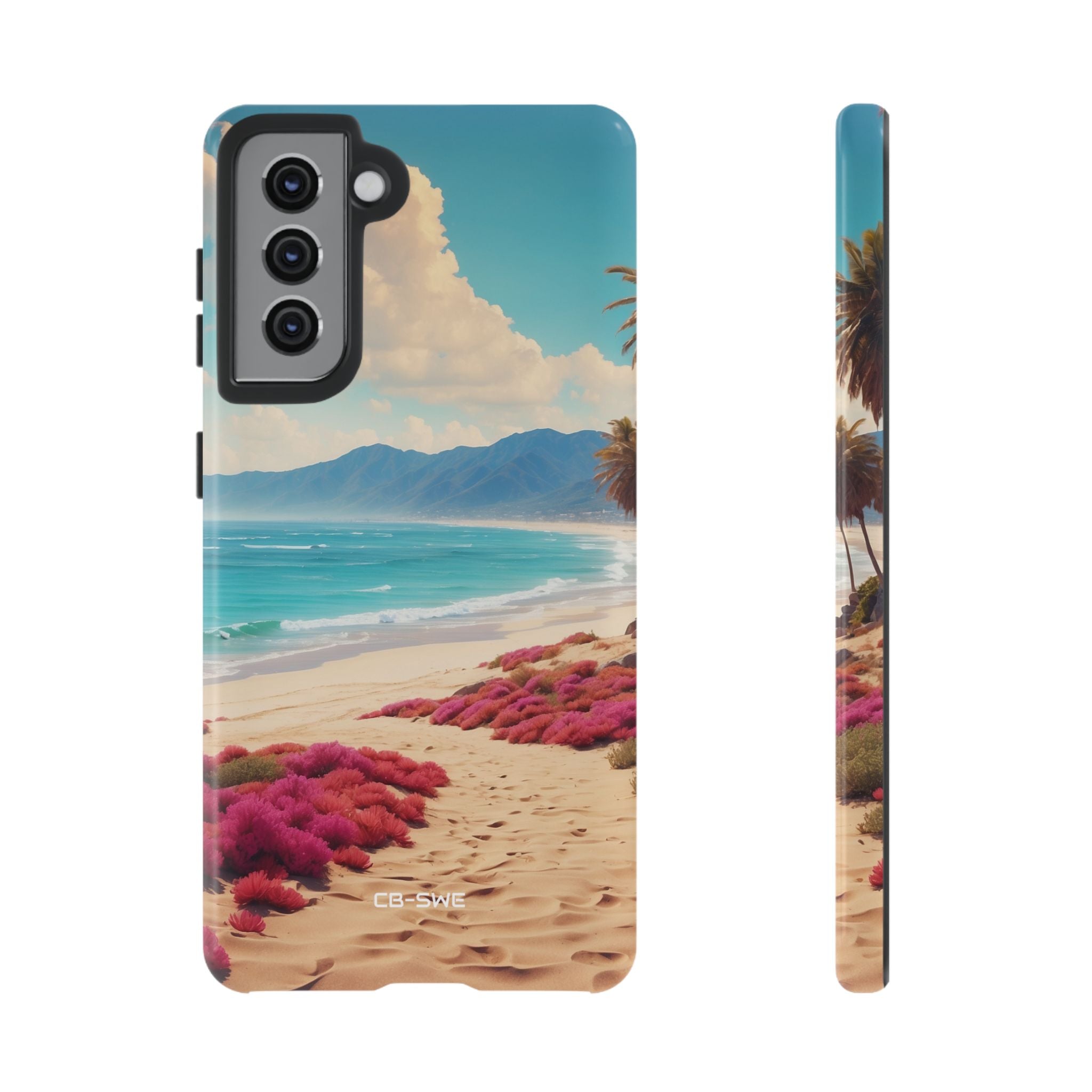 Footprints Trace Sand - Samsung Case