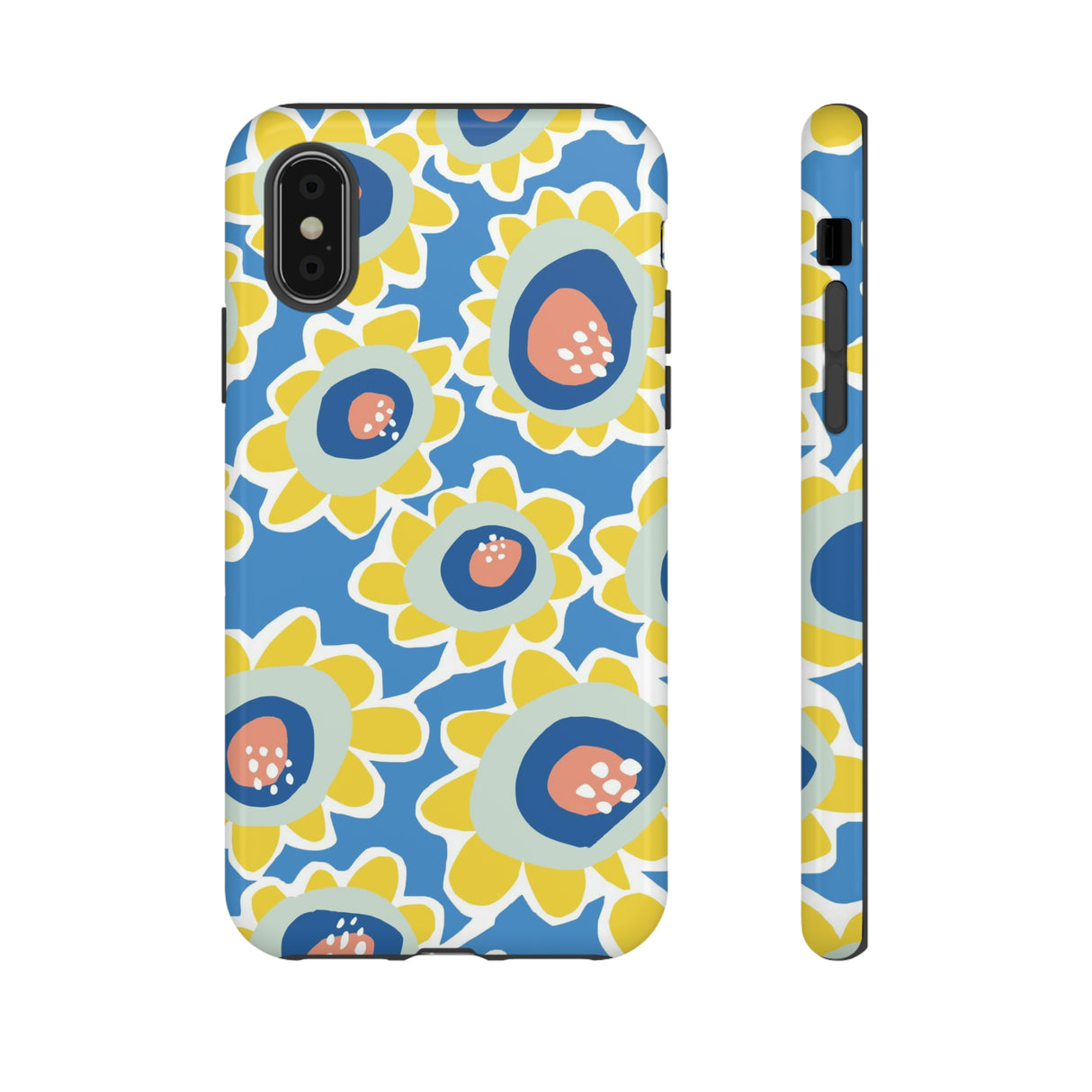 Summer Happy Flower - Protective Phone Case