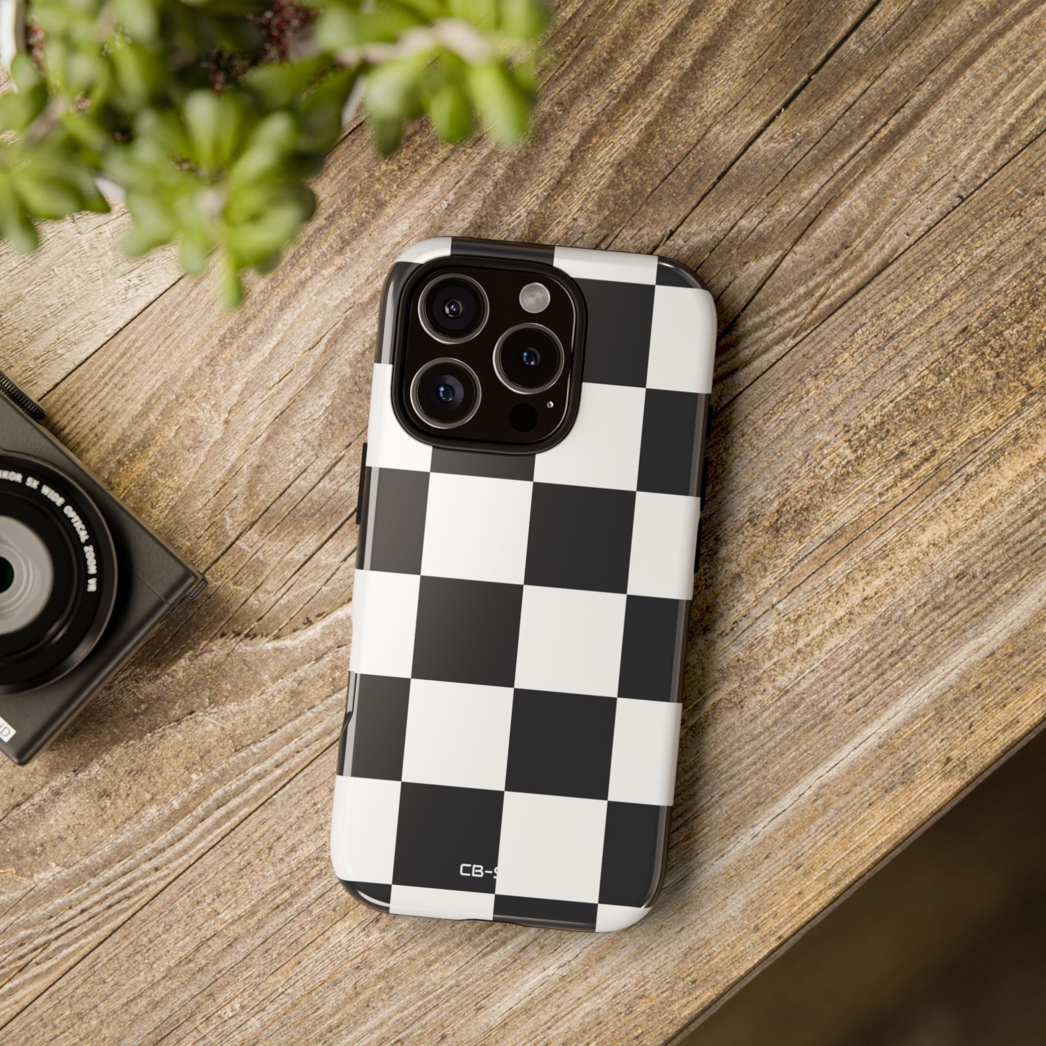 Symmetry In Squares - iPhone Case