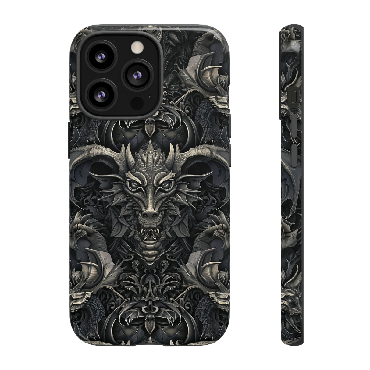 Mythical Gargoyles Tapestry - Protective Phone Case