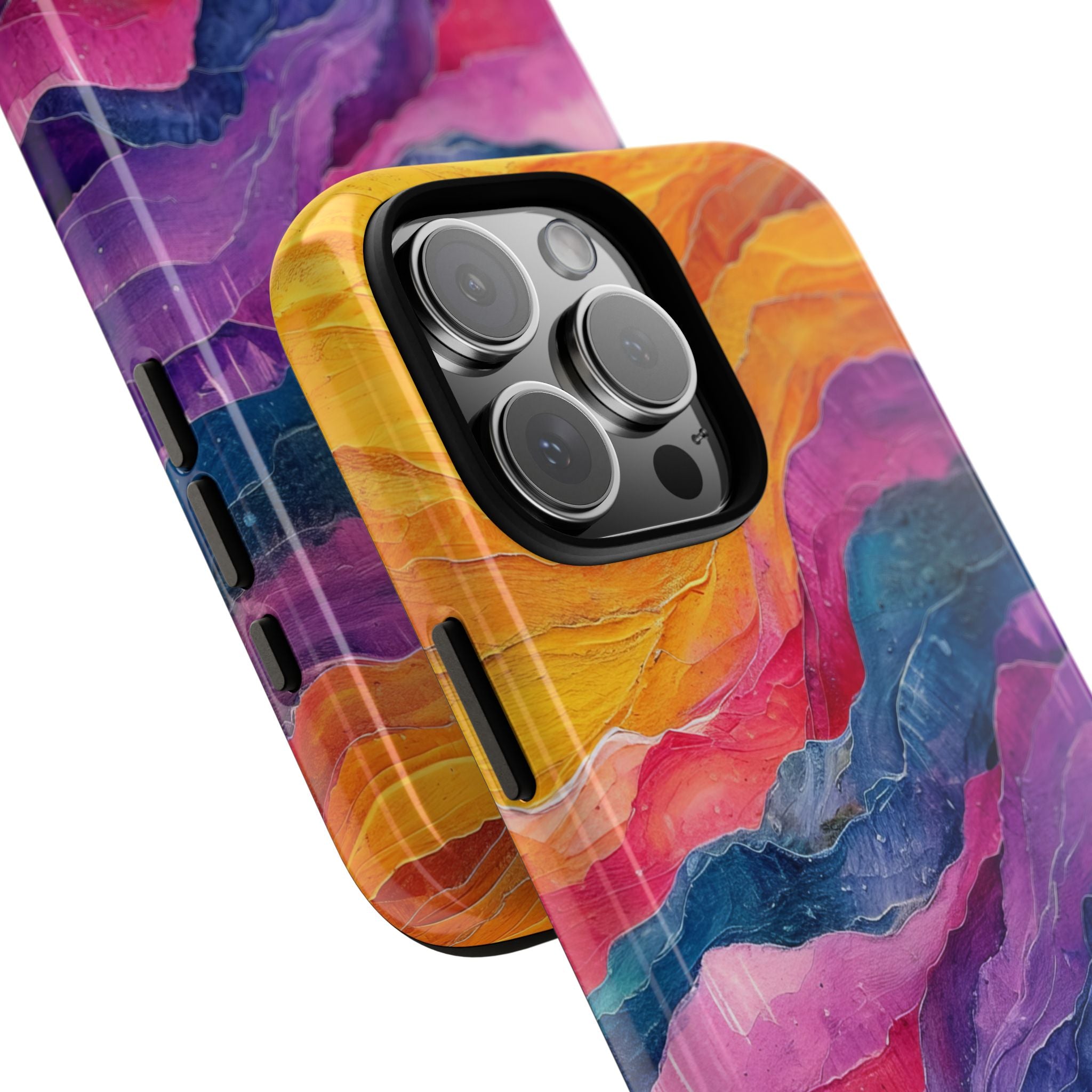 Vibrant Flow iPhone 16 Pro Max Case - Tough