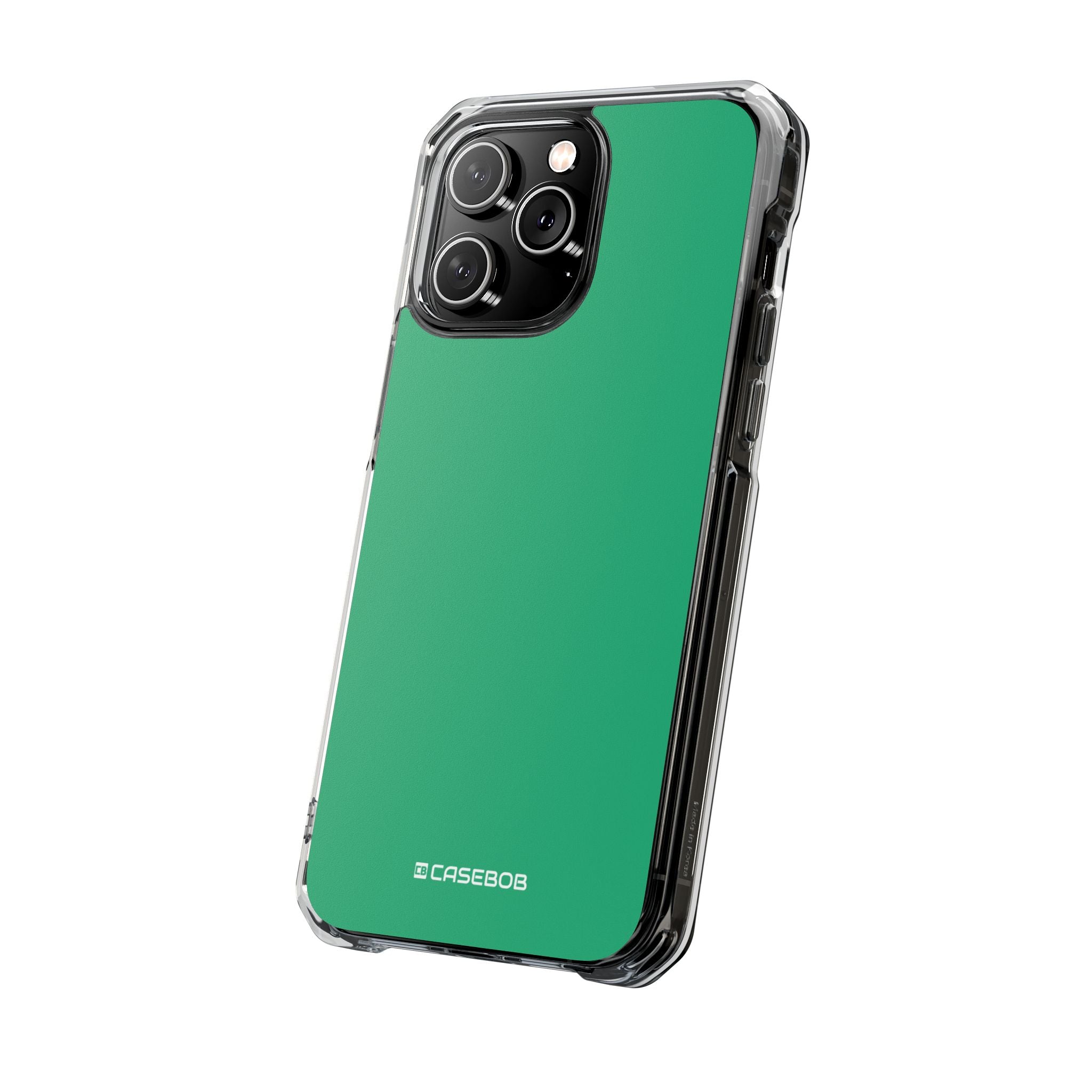 Crayola Green - Clear Impact Case for iPhone