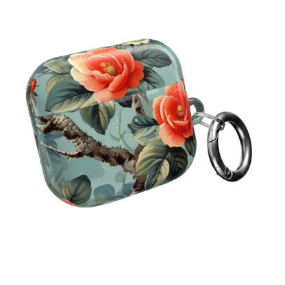 Pink Camellia - AirPods Case