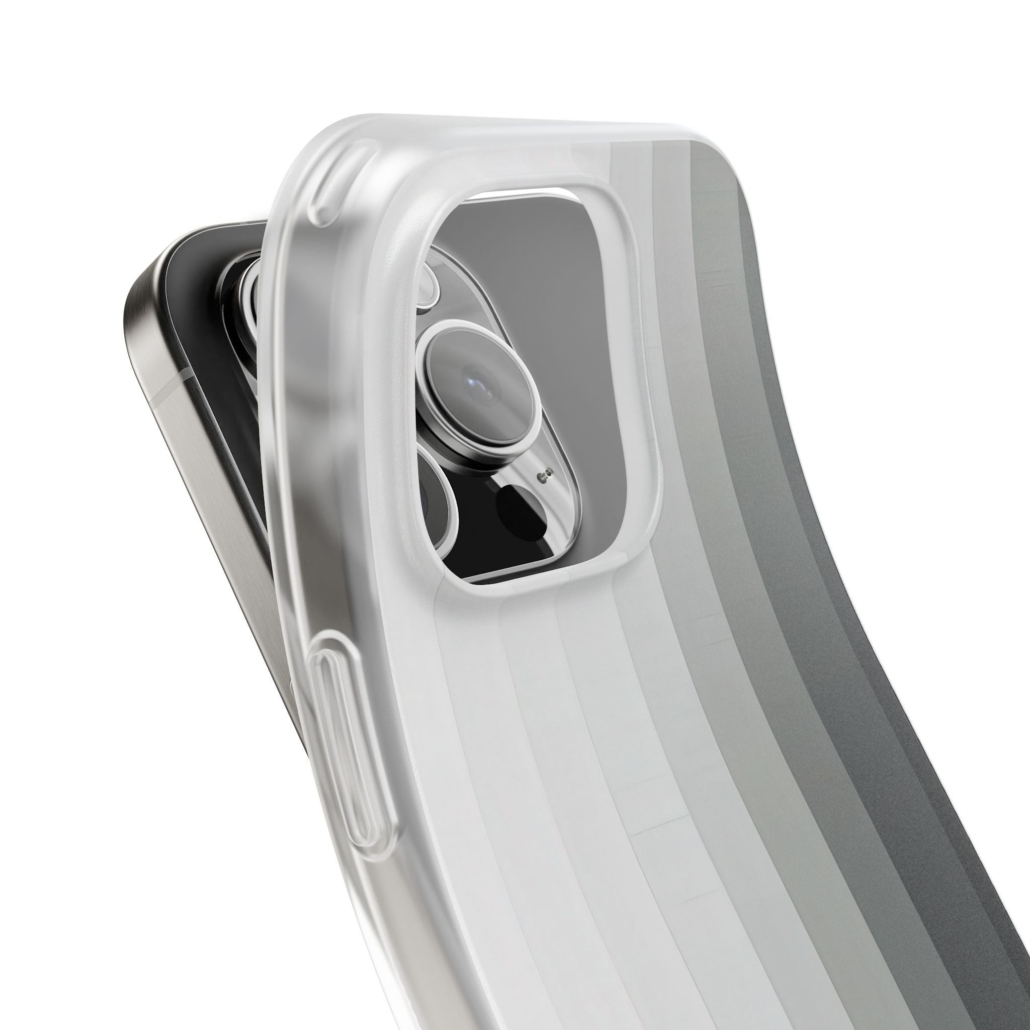 Gradient Bands iPhone 16 Pro Case - Soft