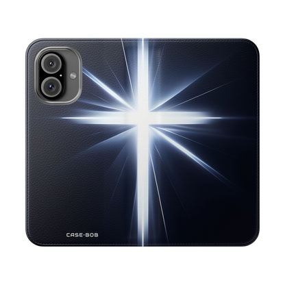 Glowing Crossburst - iPhone 16  Case - Wallet