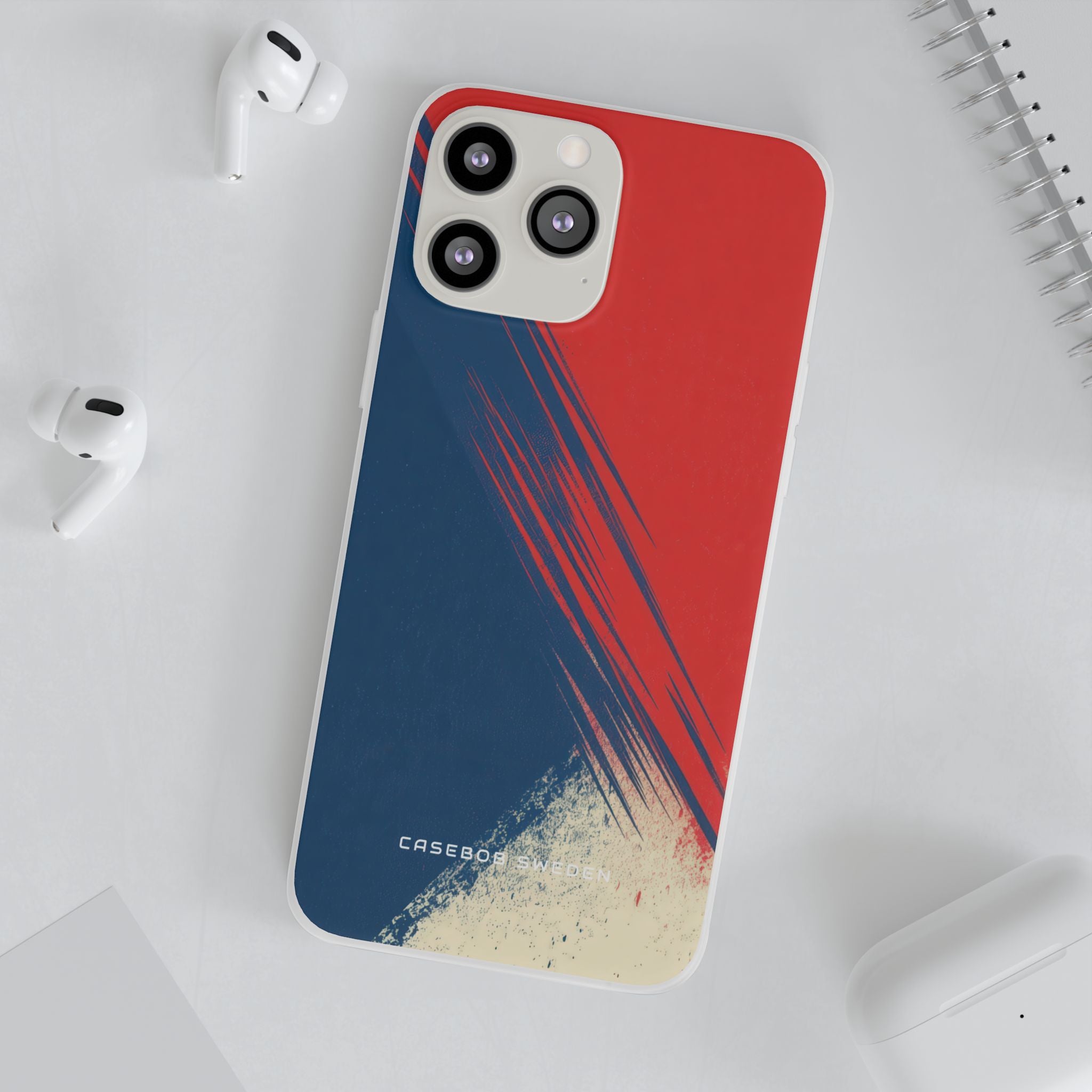 Vintage Brushstroke Harmony iPhone 13 - Flexi Phone Case