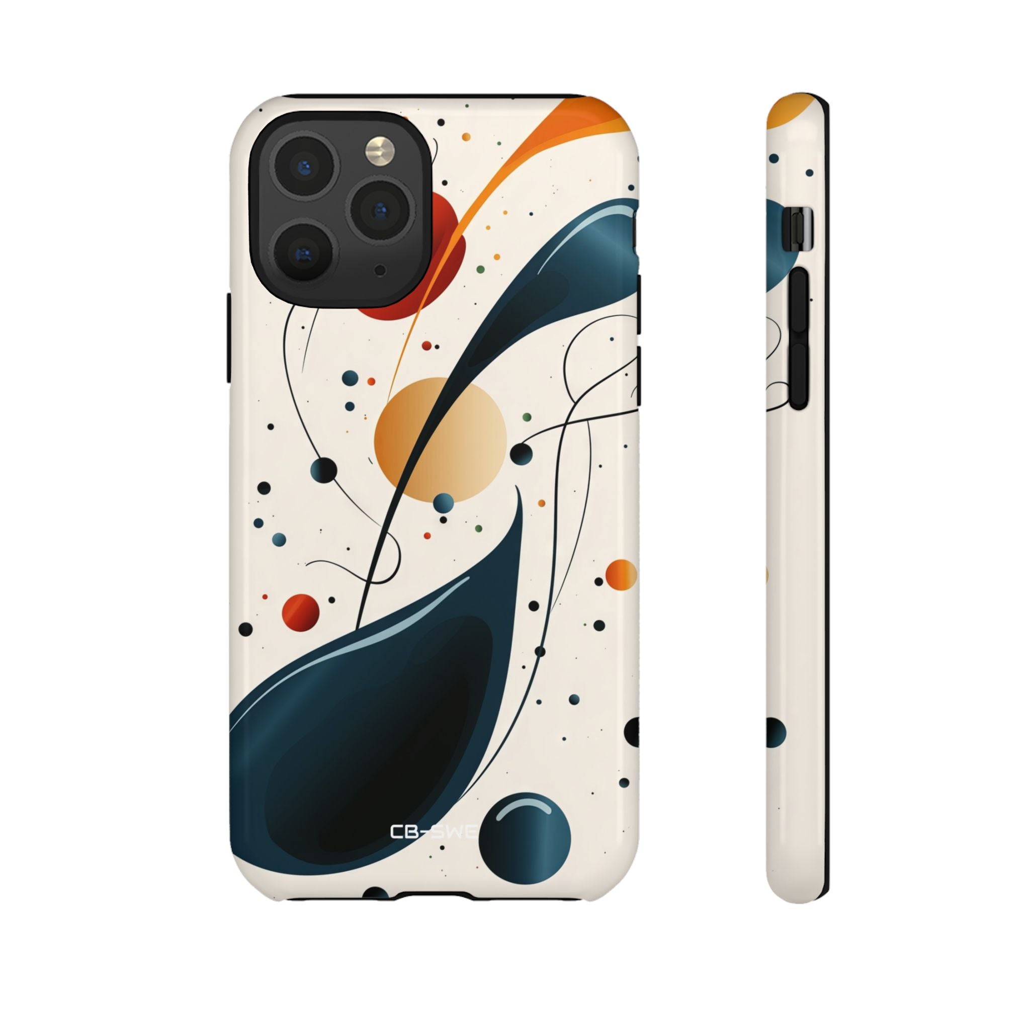 Vibrant Fluid Harmony - iPhone Case