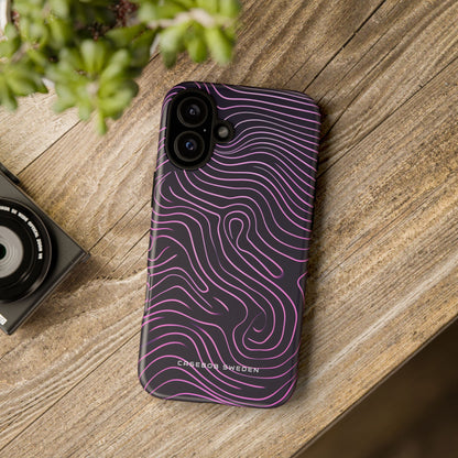 Contour Waveflow iPhone 16 - Tough Phone Case