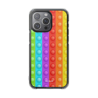 Playful Pop-It Spectrum iPhone Case - Impact