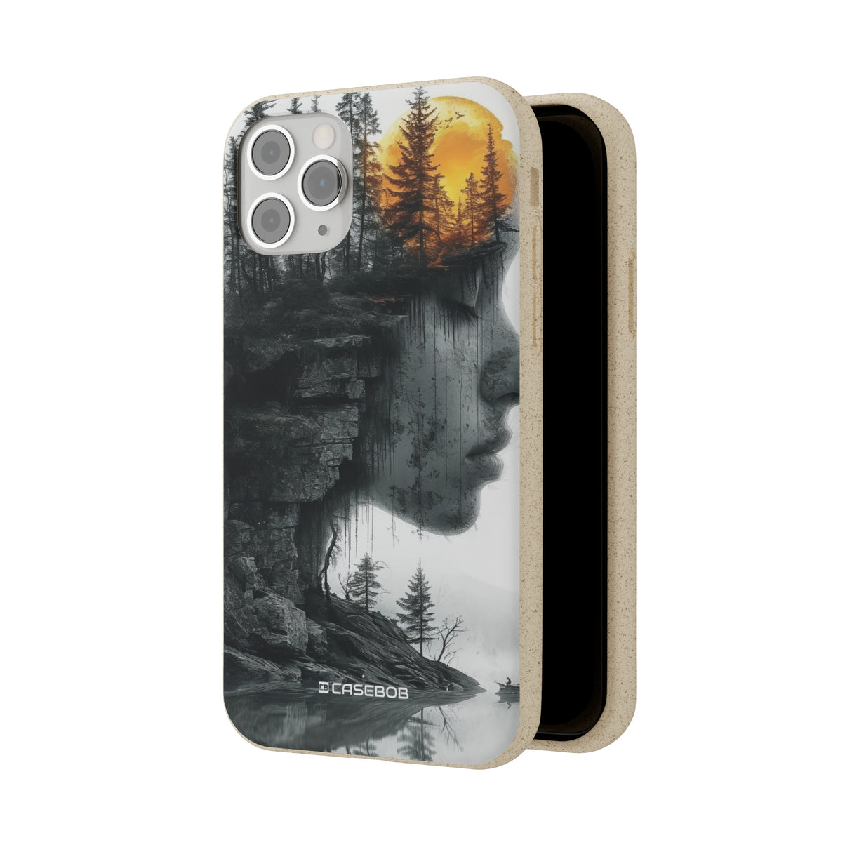 Nature's Reflection | Biodegradable Phone Case