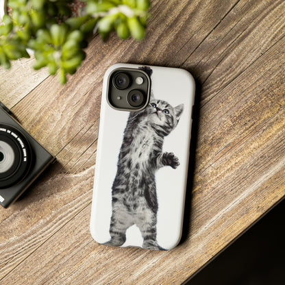 Playful Kitten - Protective Phone Case