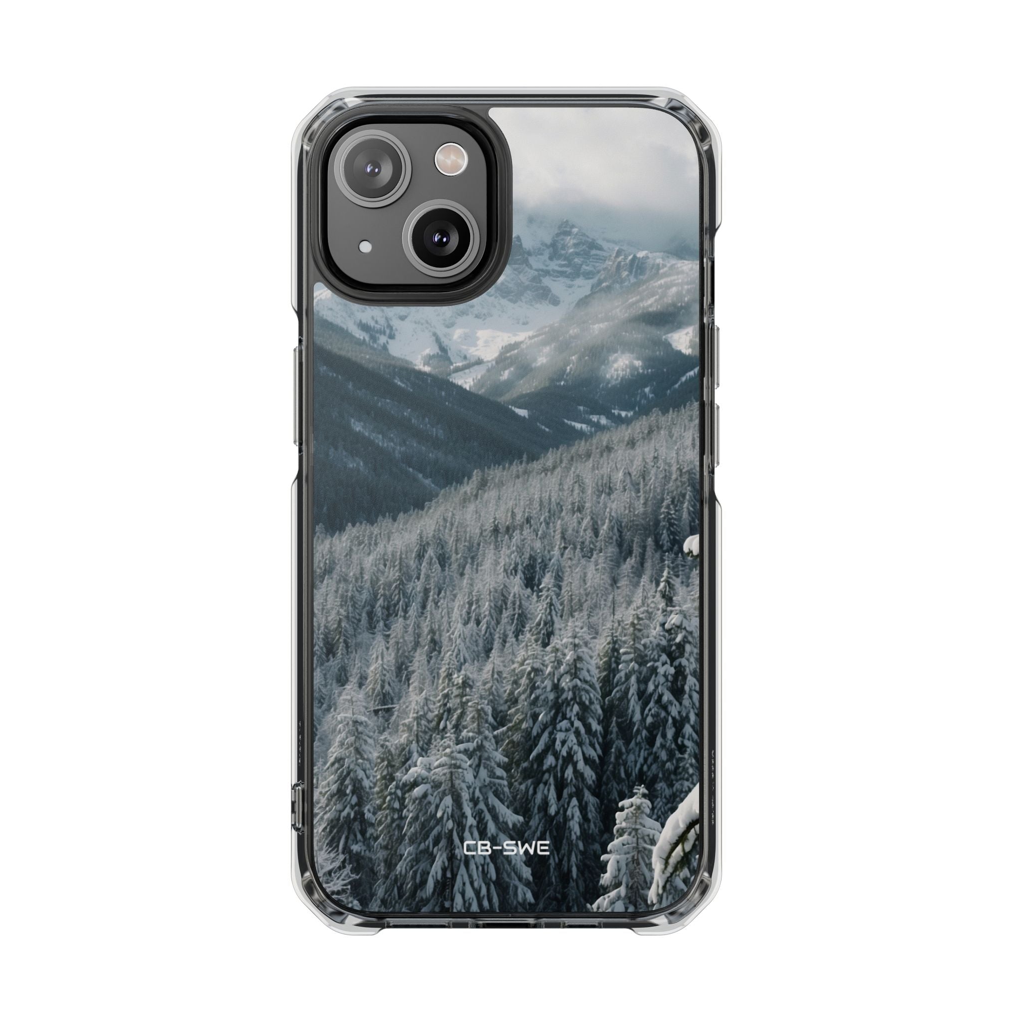 Snow Covers Peaks iPhone Case - Impact
