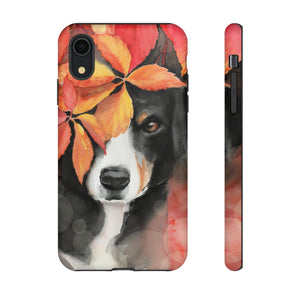 Aquarell Hund - Schutzhülle fürs Handy