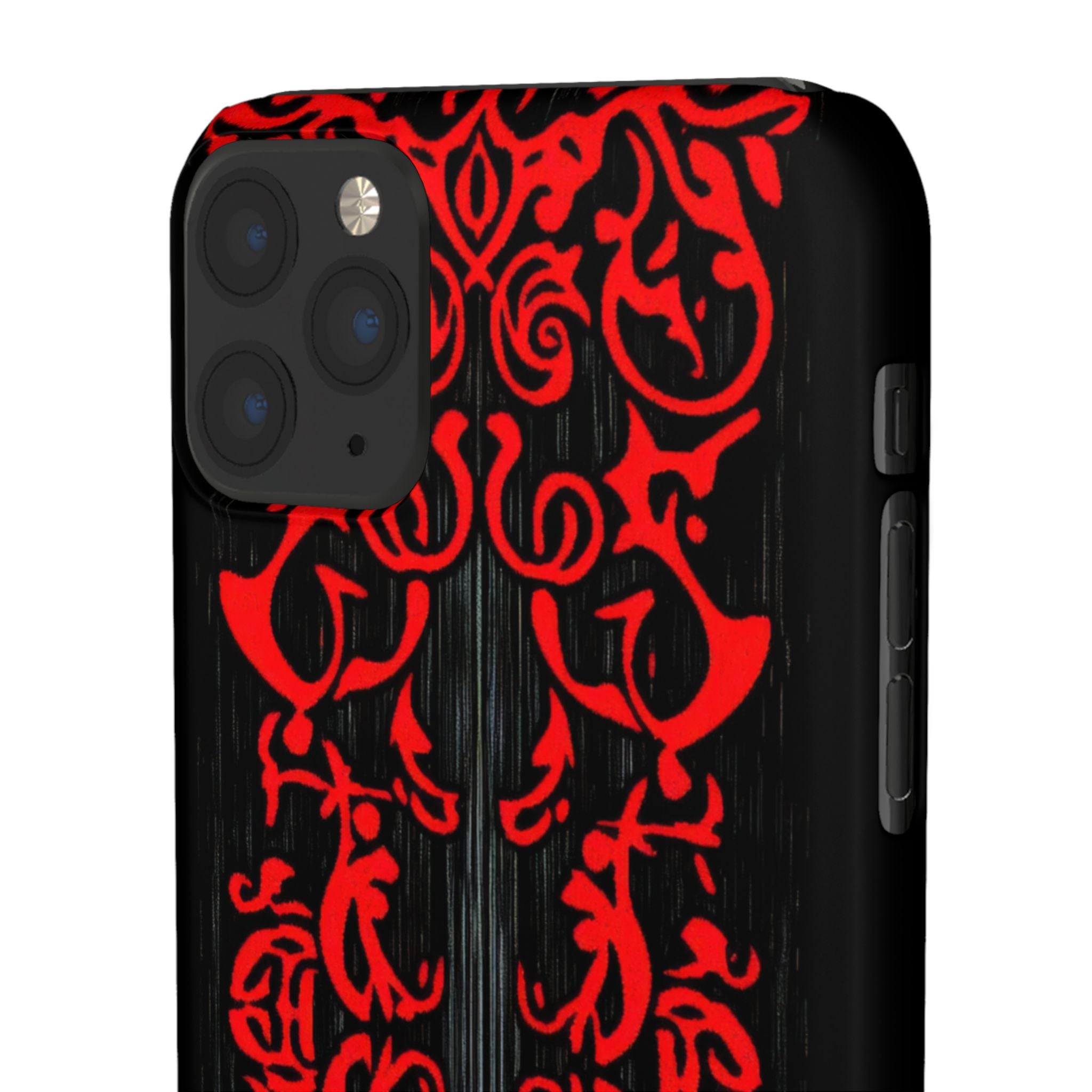 Gothic Crimson Symmetry iPhone 11 - Slim Phone Case