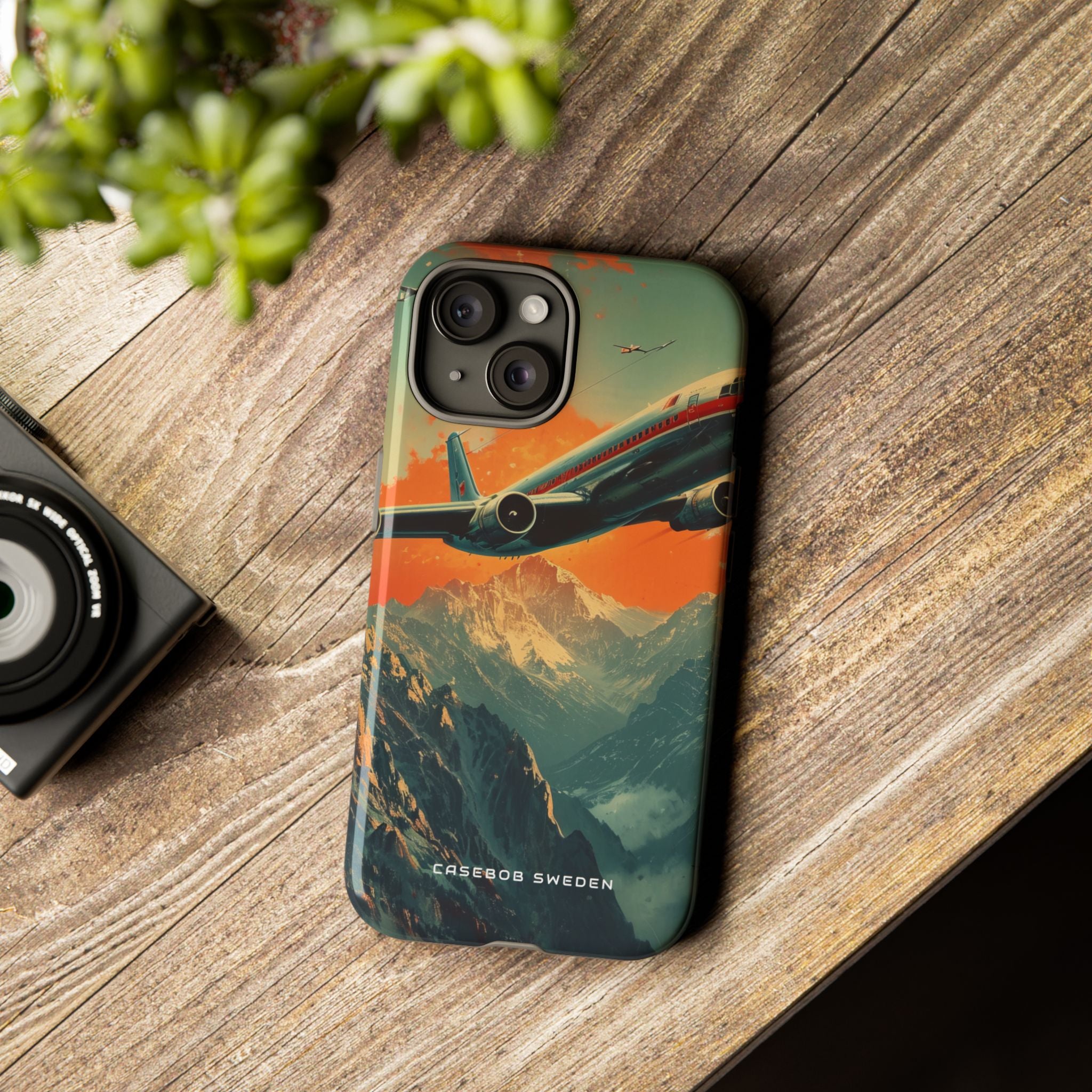 Vintage Skyward Adventure iPhone 15 - Tough Phone Case