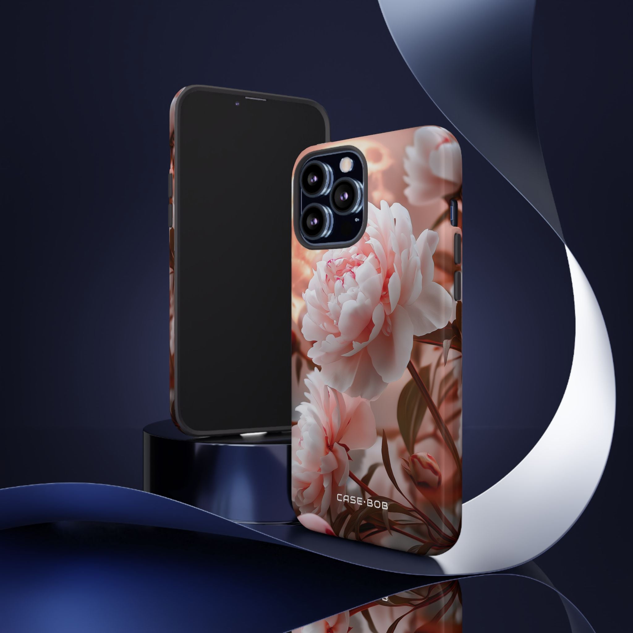 Peony Moonlight iPhone 13 Pro Max Case - Tough