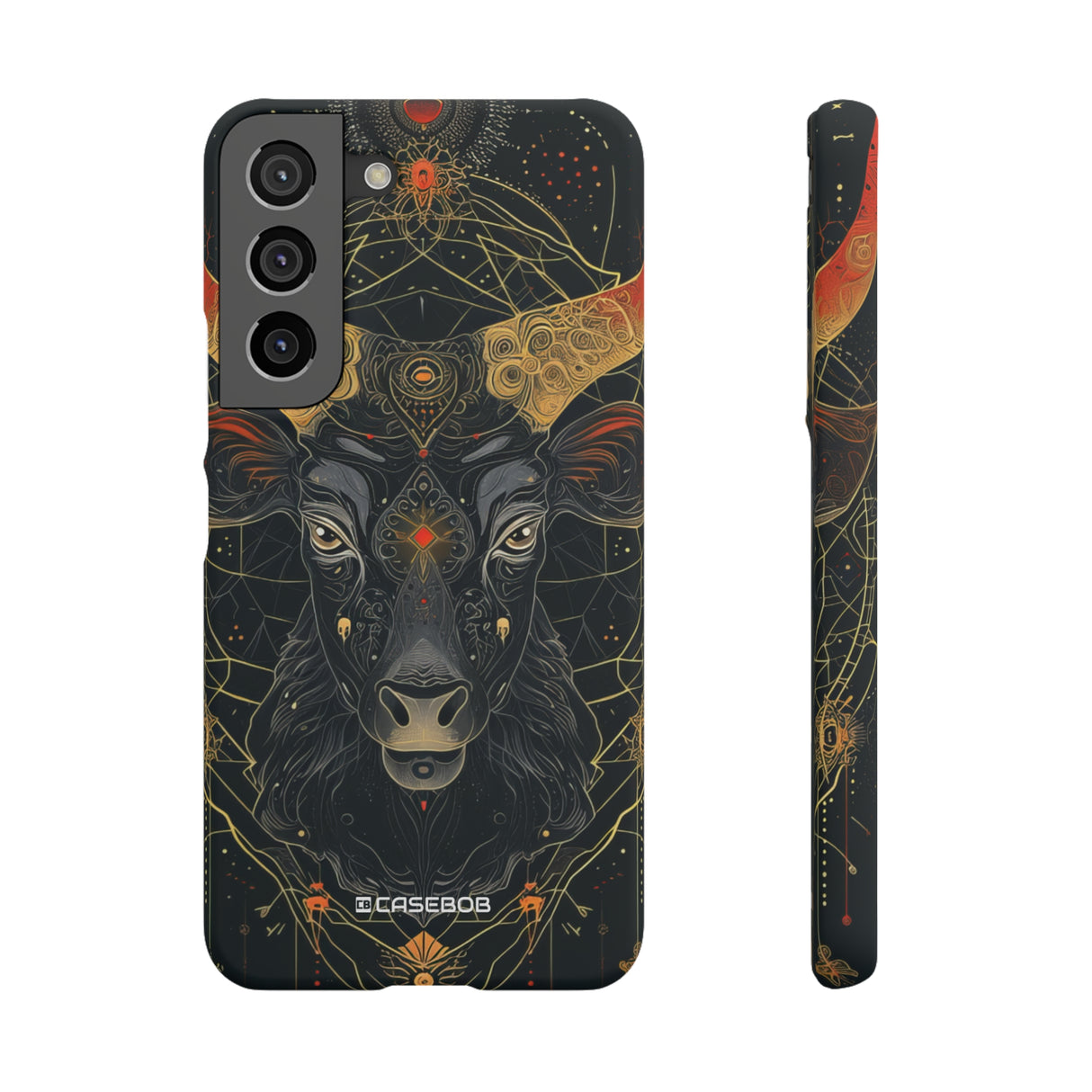 Celestial Taurus Mystique | Slim Phone Case for Samsung