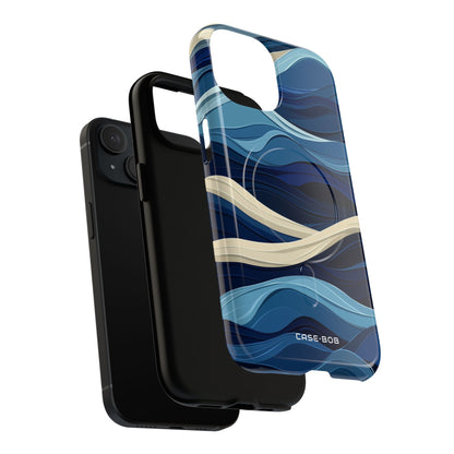Ocean Rhythm iPhone 15 Case - Tough+