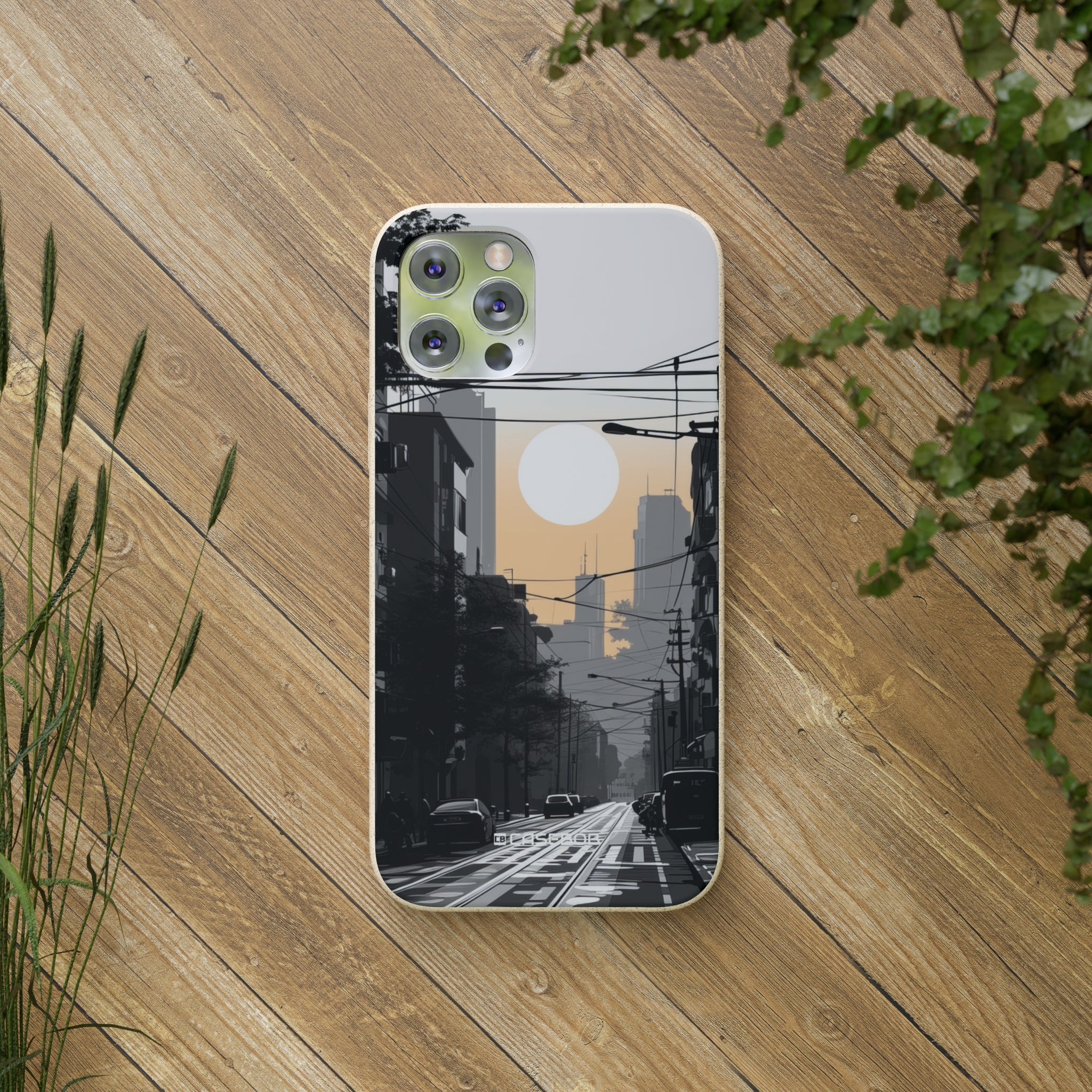 Urban Serenity Glow | Biodegradable Phone Case