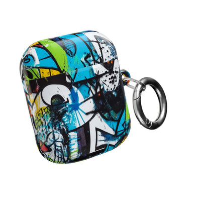 Bold Shapes Blue - AirPods Case