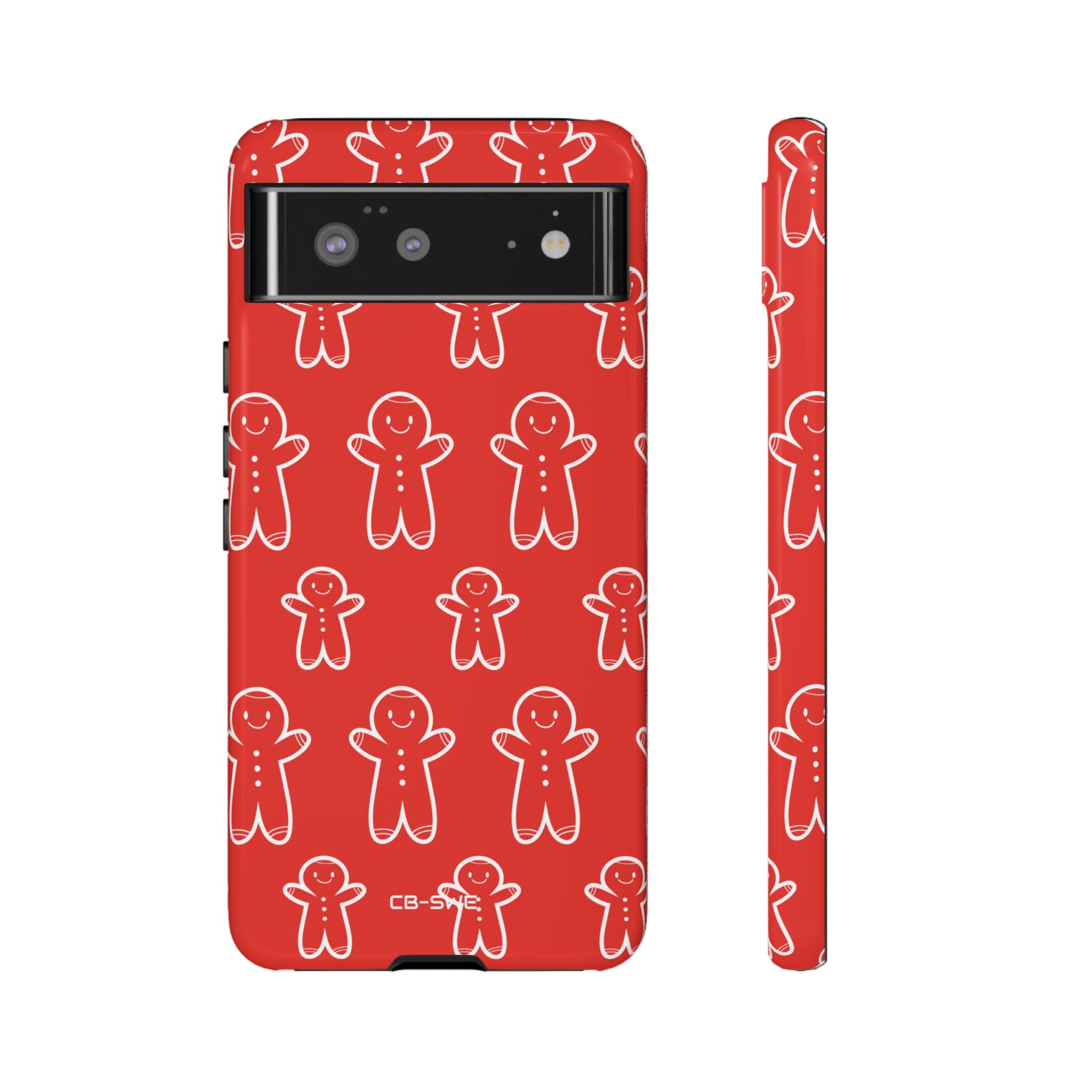 Gingerbread Men Play - Google Pixel Case