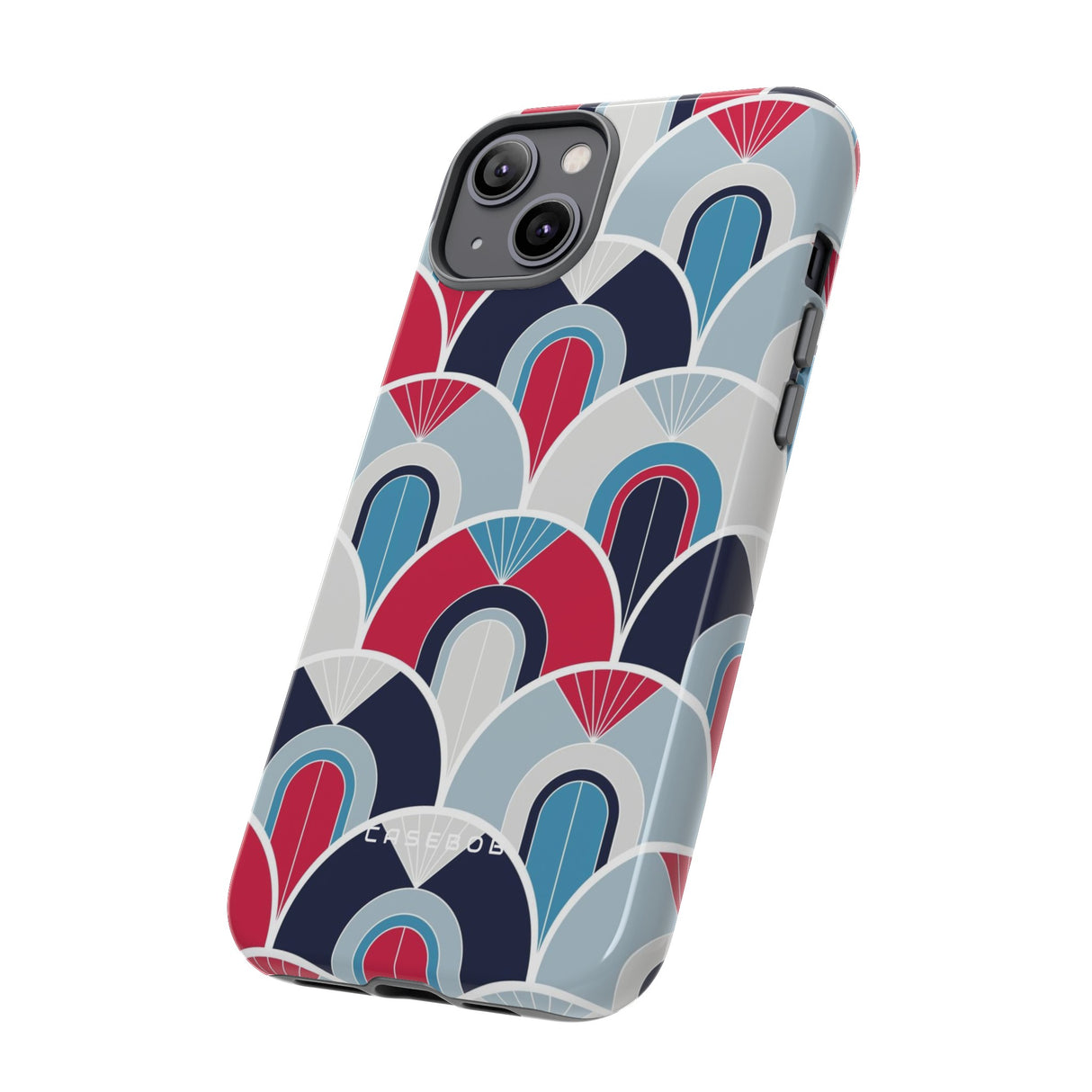 Blue Retro - Protective Phone Case