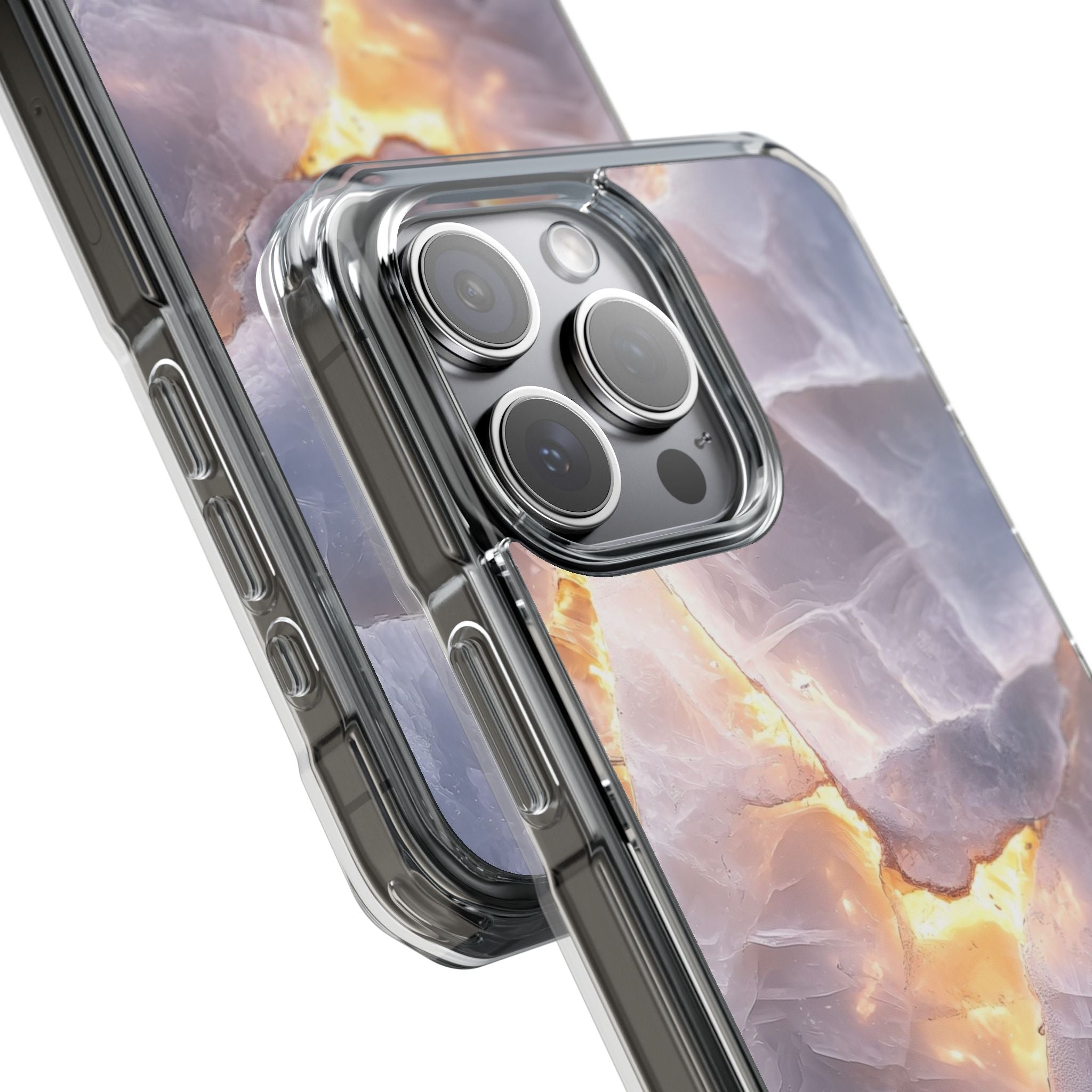 Crystal Veins iPhone 15 Pro Max Case - Impact