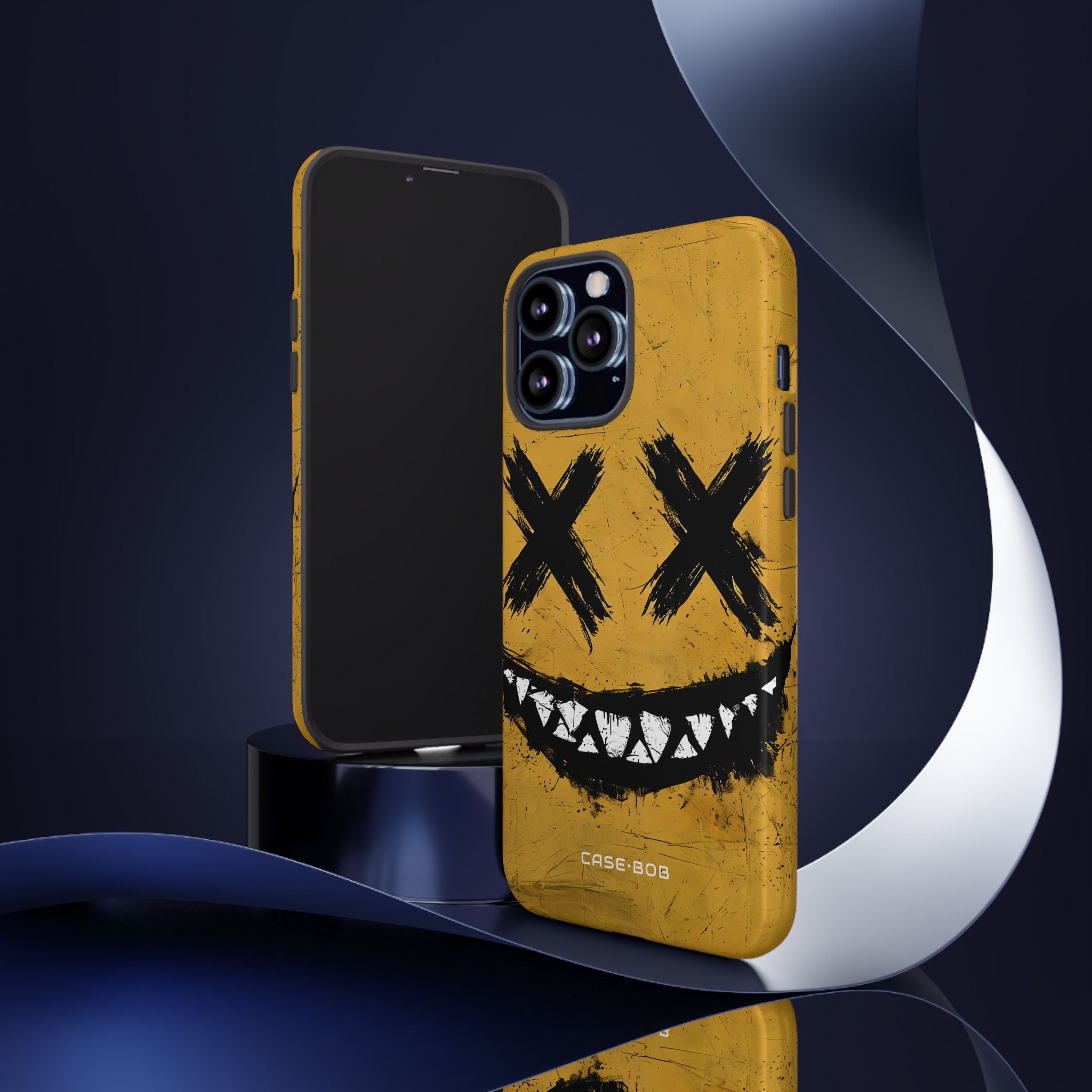 Jagged Smile Yellow iPhone 13 Pro Max Case - Tough