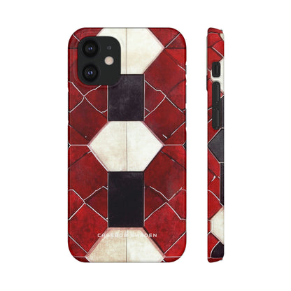 Gothic Hexagon Symmetry iPhone 12 - Slim Phone Case