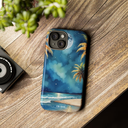 Moonlight Kisses Waves - iPhone Case