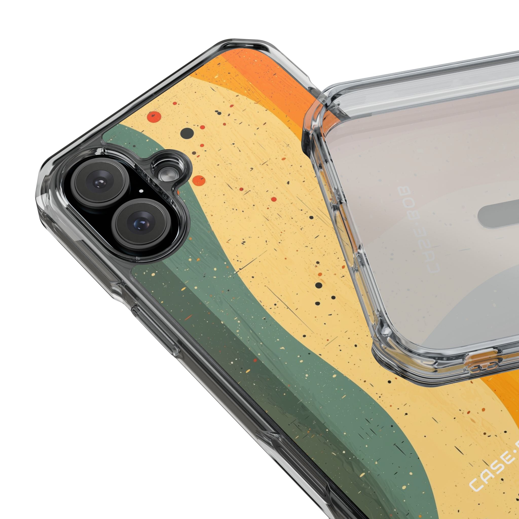 Wavy Forest Veil iPhone 16 Plus Case - Impact