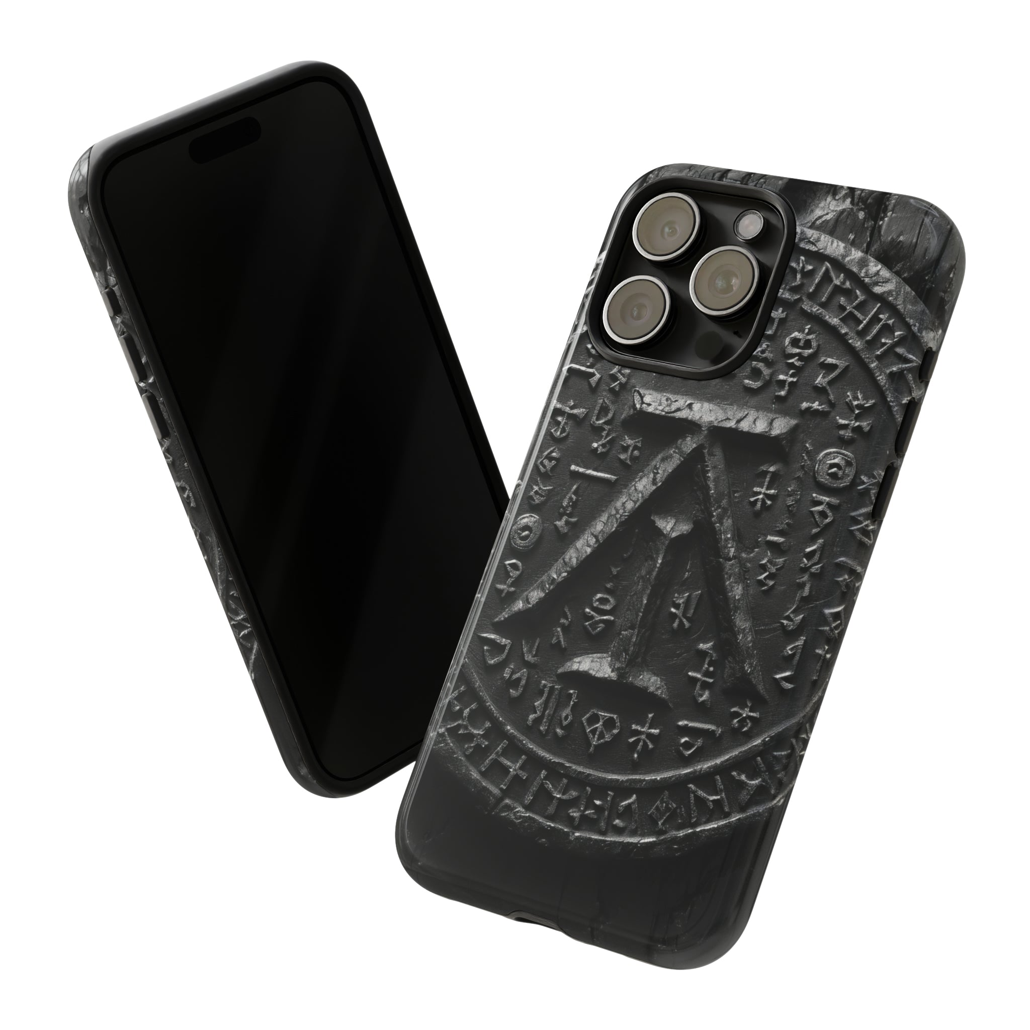 Norse Myth Runes Emblem - Protective Phone Case